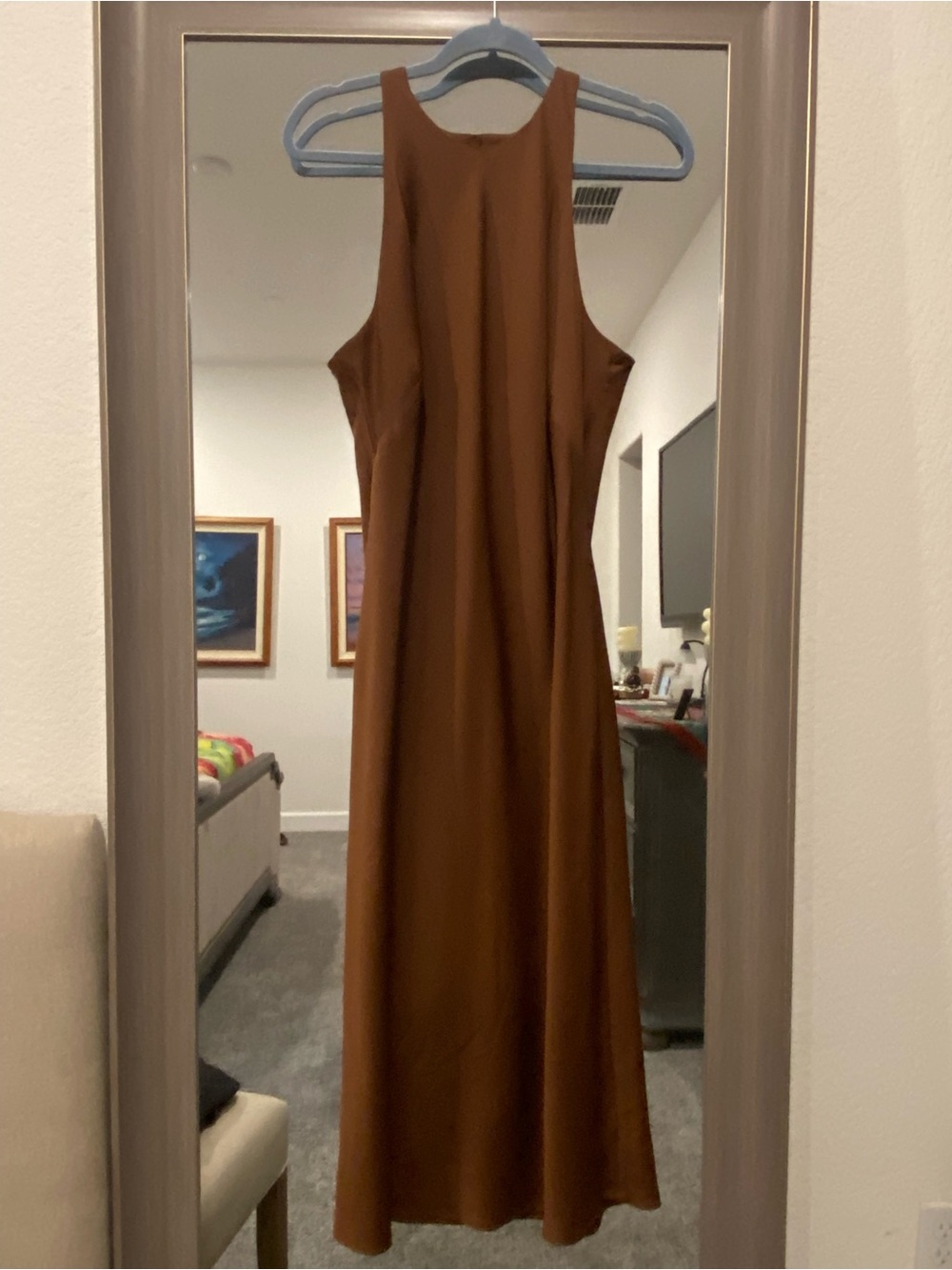 a new day Brown Sleeveless Maxi Dress